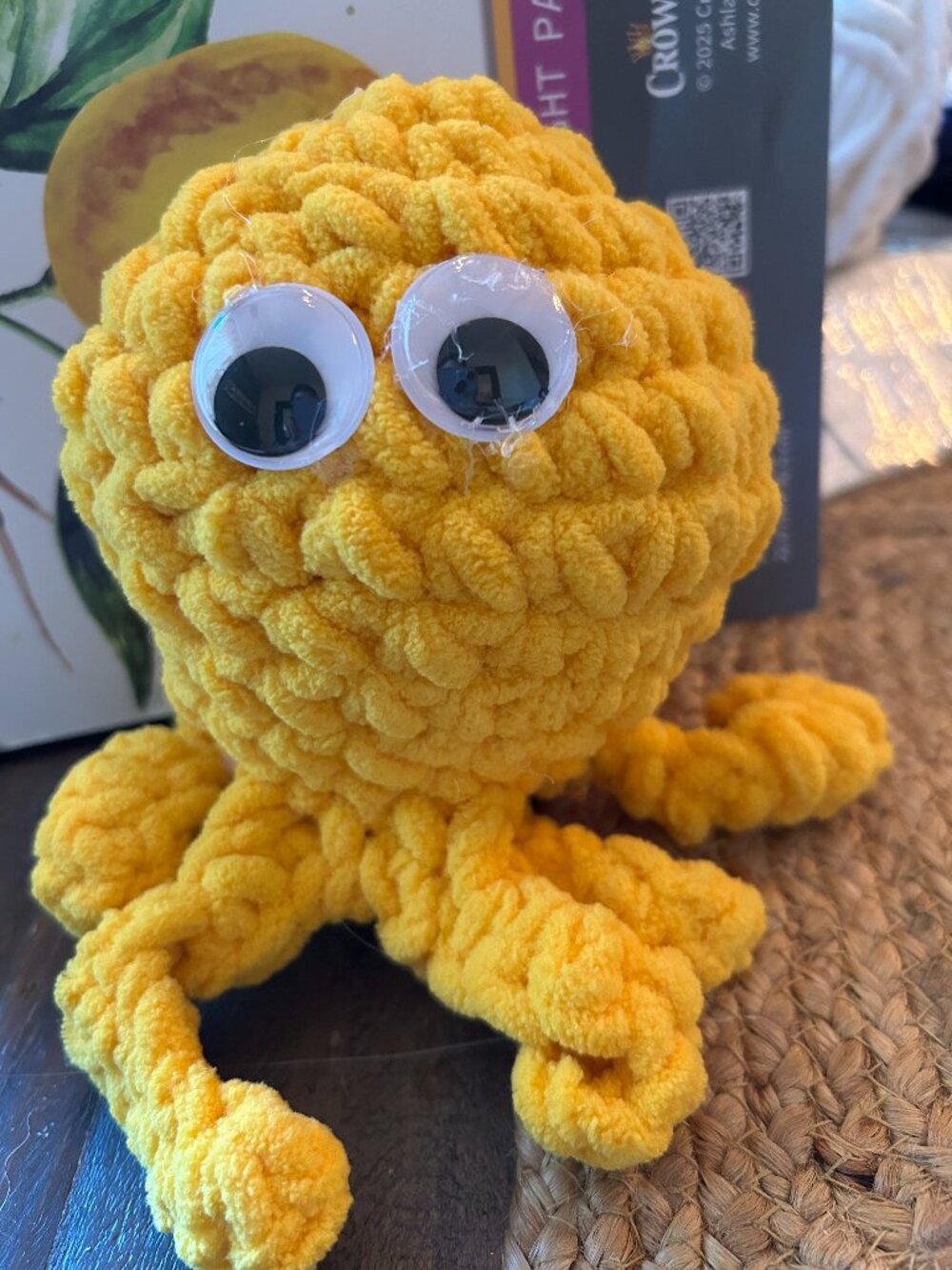 Adorable Yellow Octopus